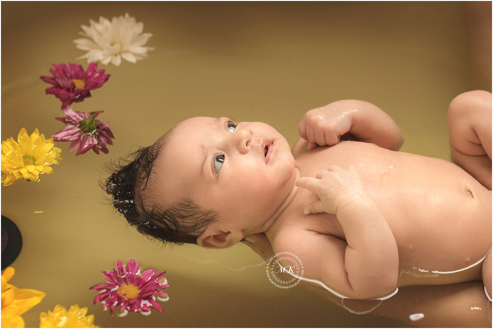 Phoenix Newborn Photographer Herbal Bath - 2